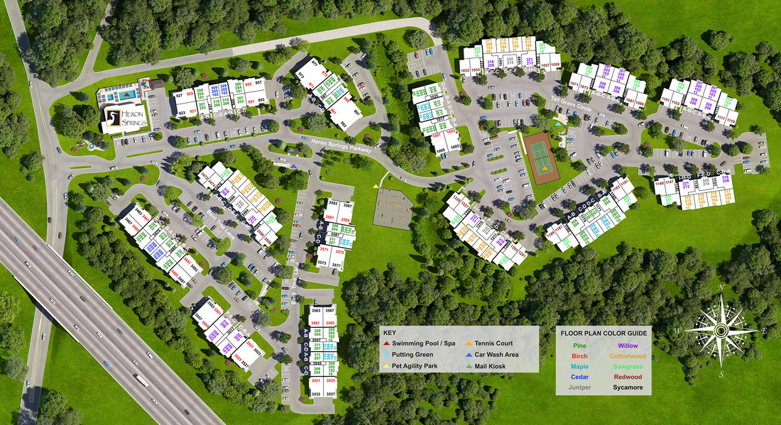 Heron Spring site plan image