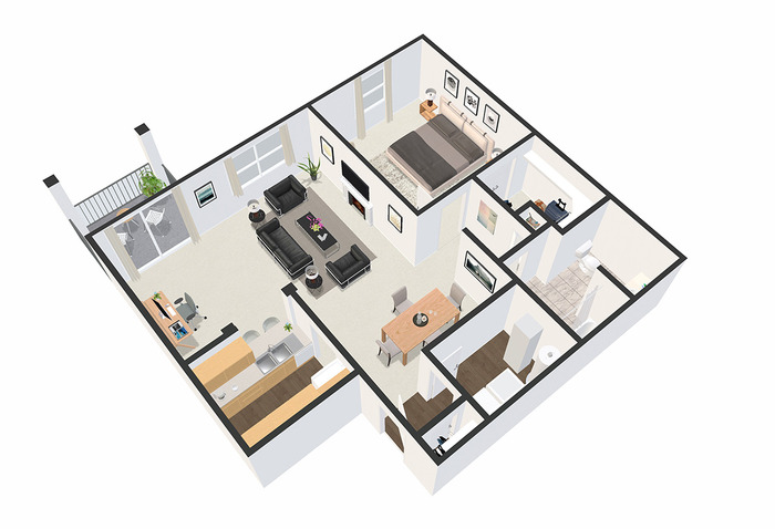 Maple Floor Plan Image